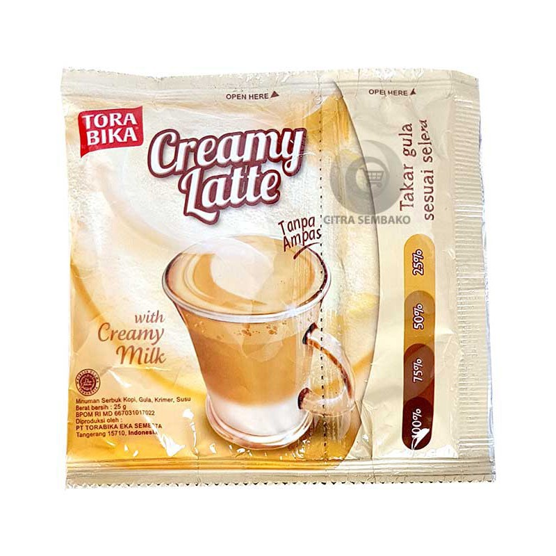 Tora Bika creamy latte