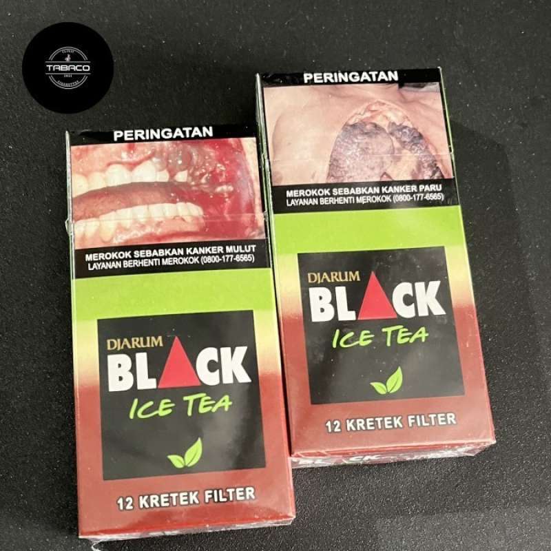 Djarum black ice tea