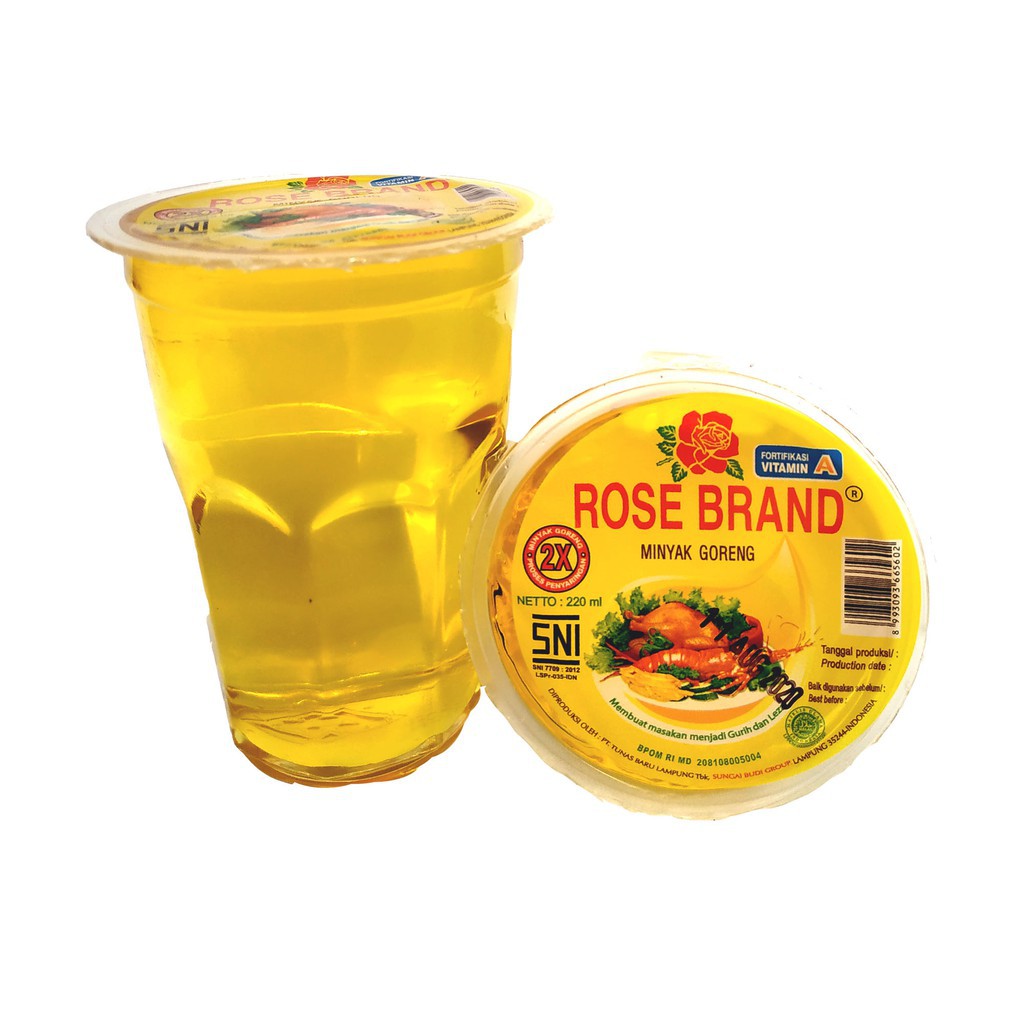 minyak rose cup 200ml
