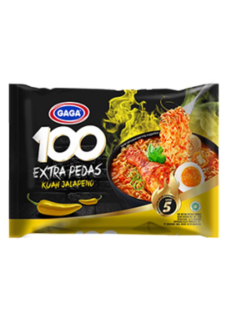 mie gaga 100 pedas kuah jalapeno