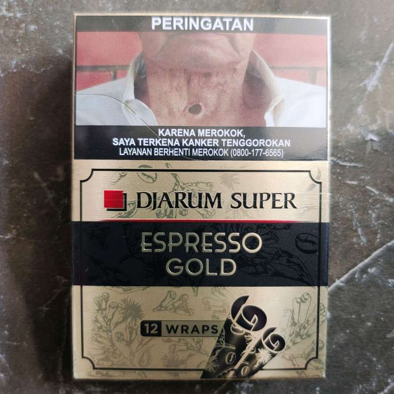 DJARUM SUPER ESPRESSO GOLD 12BTG
