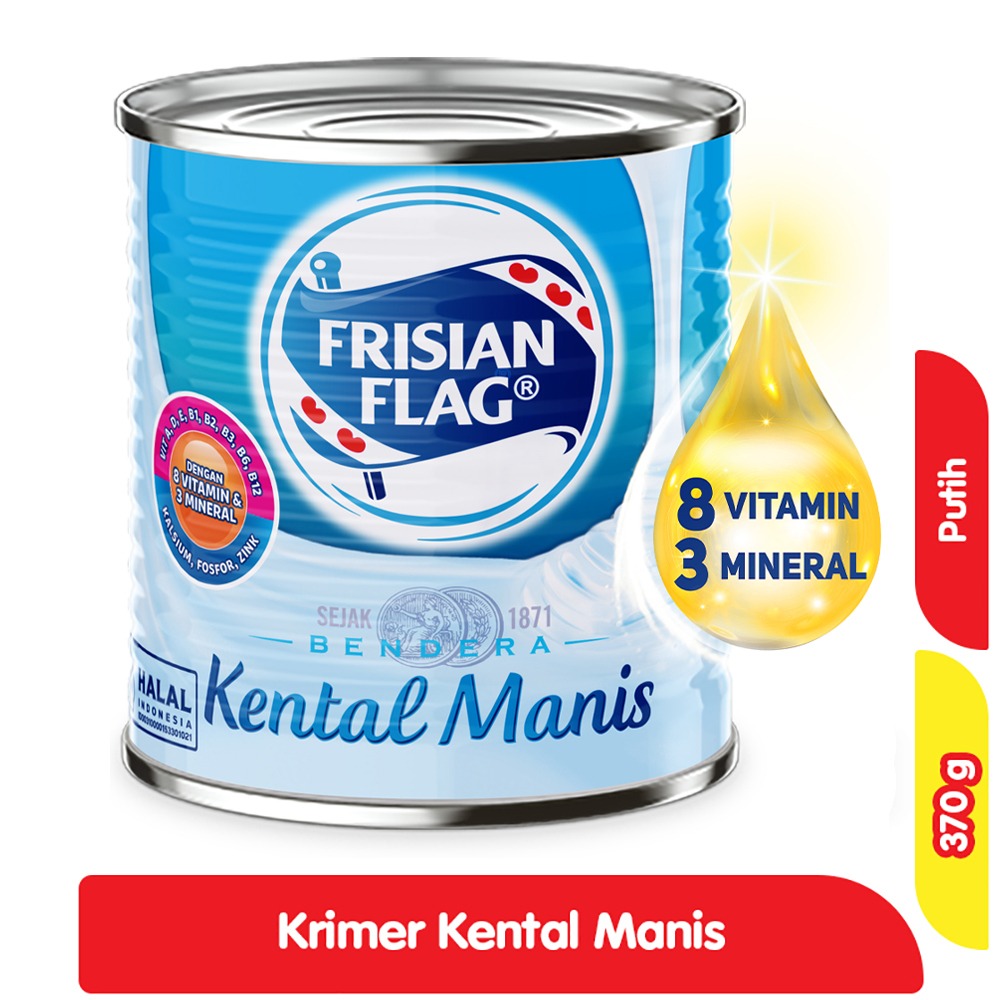 susu bendera creamer kaleng
