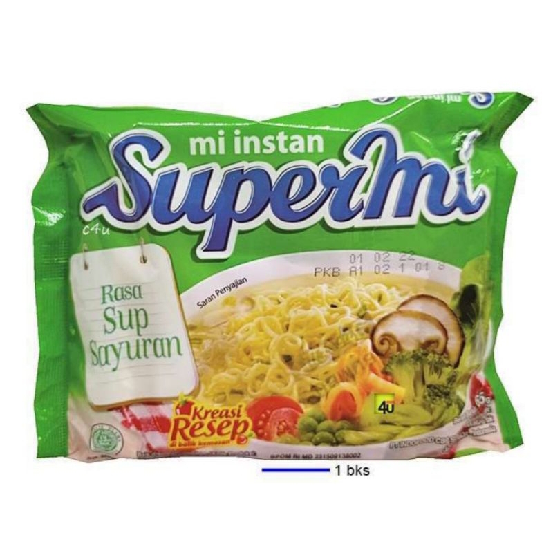 super mie sayur