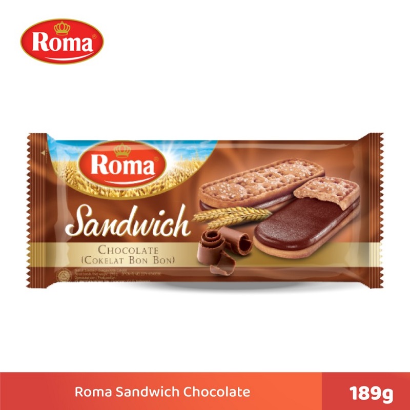 Roma sandwich coklat