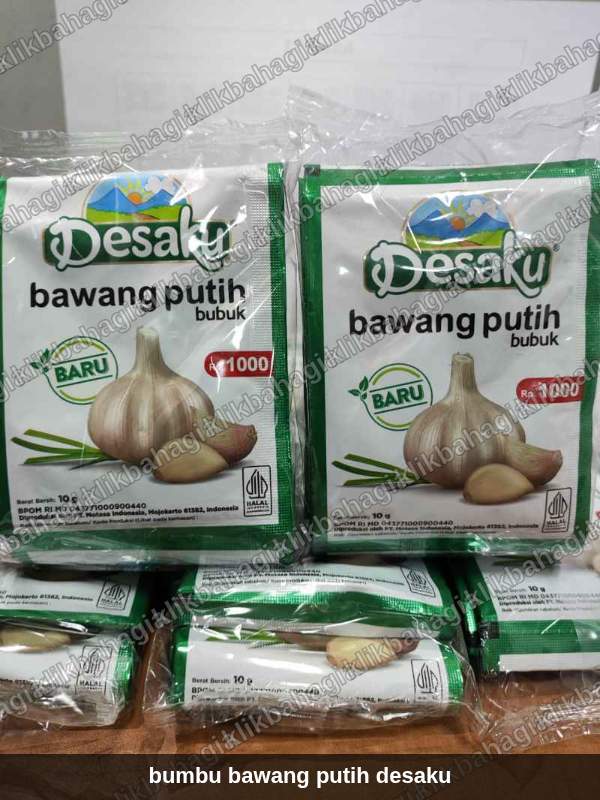 bumbu bawang putih desaku