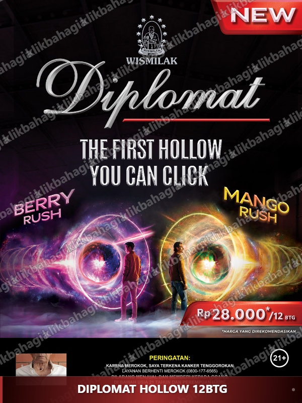Beli DIPLOMAT HOLLOW 12BTG Murah di Toko Sembako Sumber Bahagia (SB Grosir)