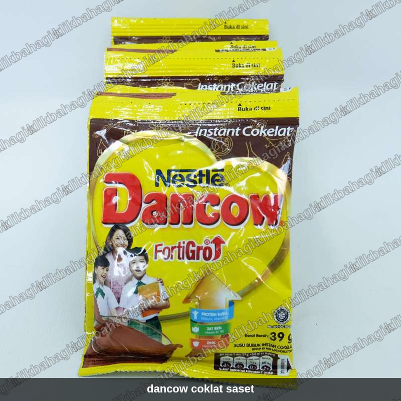 dancow coklat saset