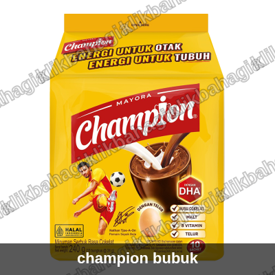 champion bubuk