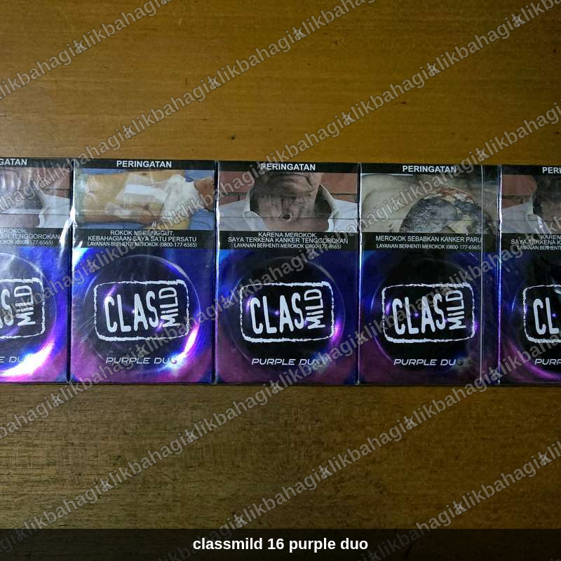 classmild 16 purple duo