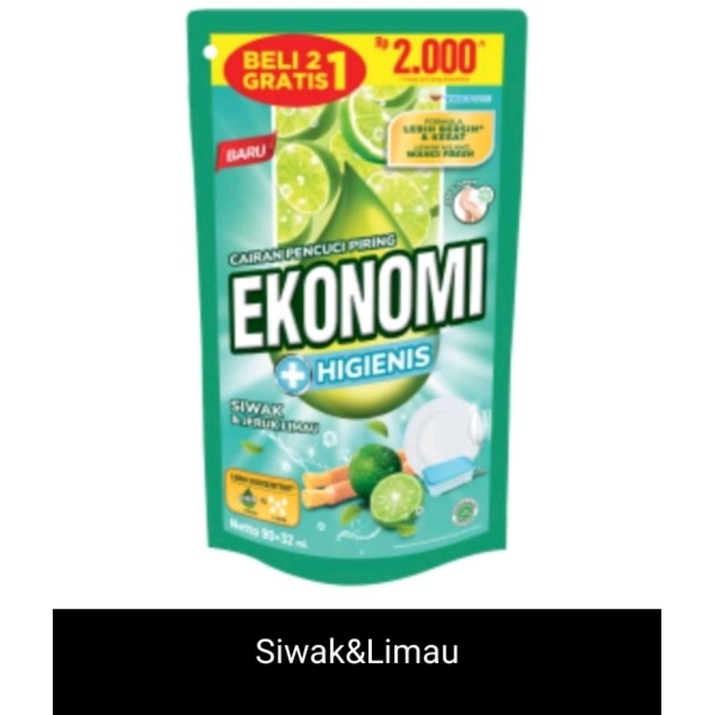 ekonomi cuci piring cair 122ml