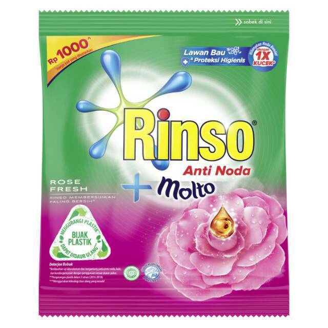 Rinso bubuk saset