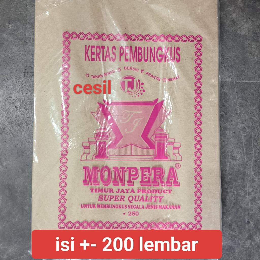 Kertas nasi monpera
