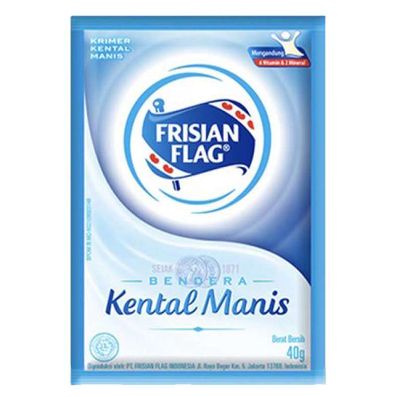 susu bendera putih saset